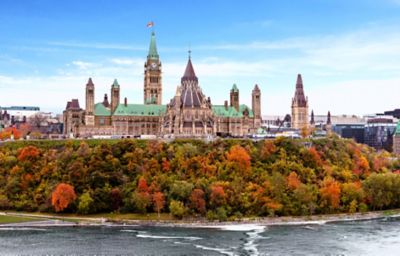 Skyline during the fall