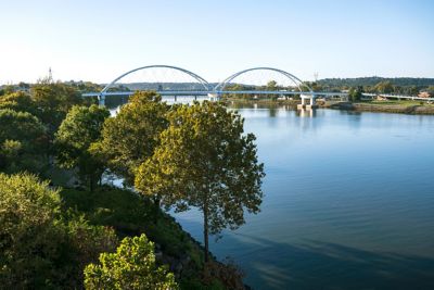 Bridge over the Arkansas River
