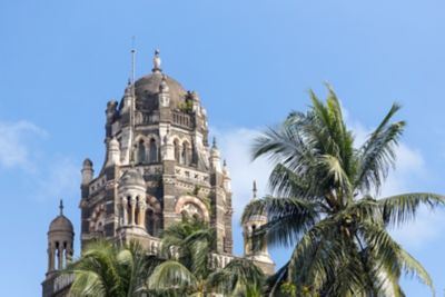 Detail shot of Chhatrapati Shivaji Terminus