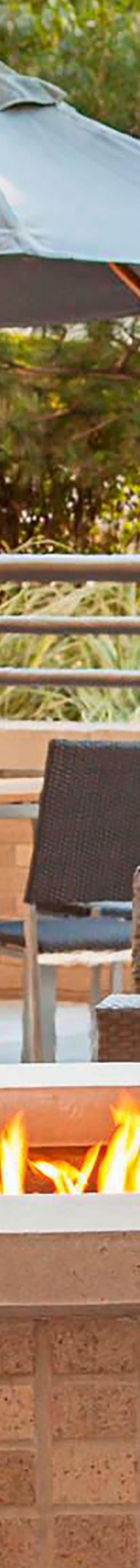 Outdoor Courtyard Fire