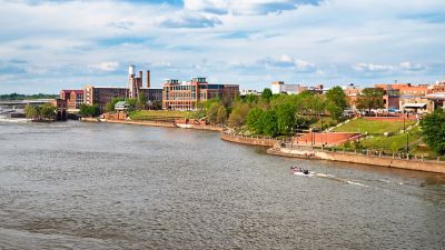 Columbus skyline during the day