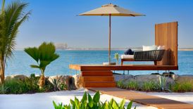 Deck at Al Shamal Ocean View villa
