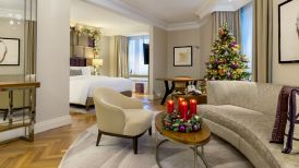 Festively decorated Christmas Suite
