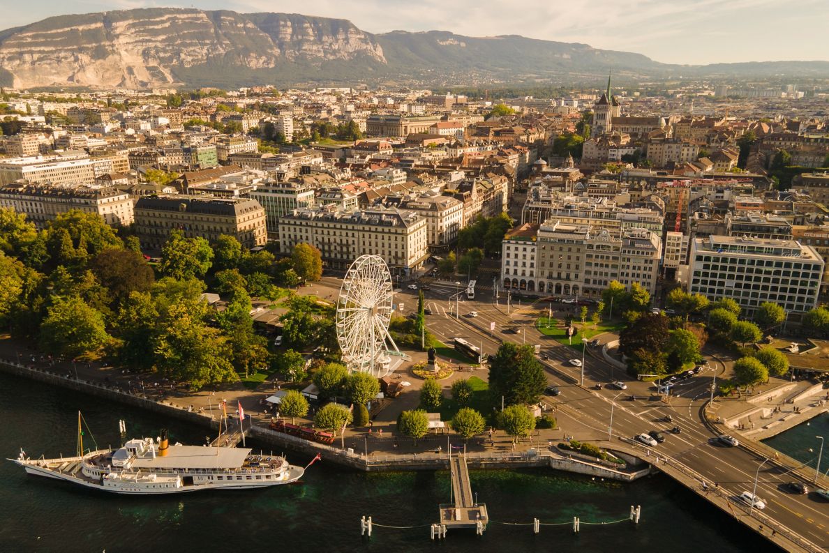 Geneva from Above