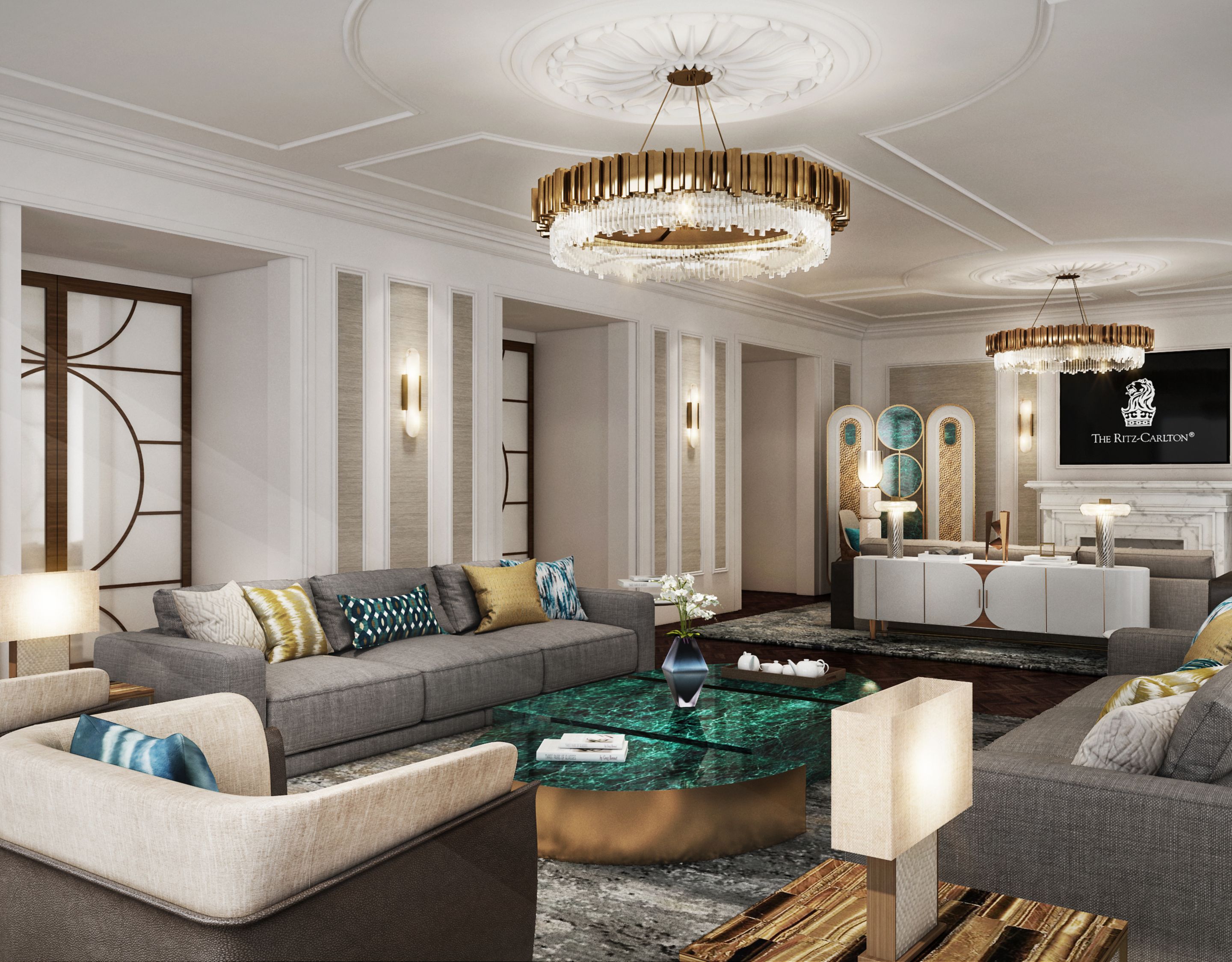 Living Room of Presidential Suite