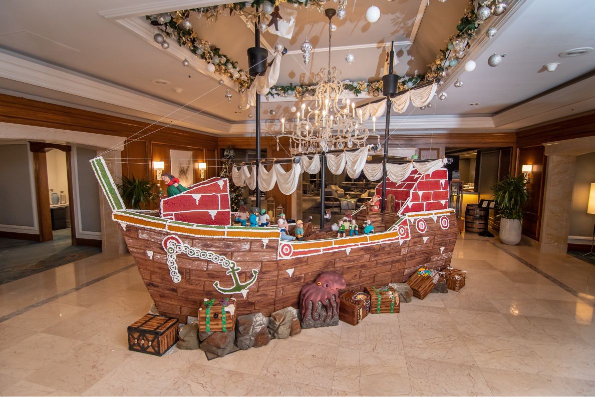 The World's Largest Gingerbread Ship