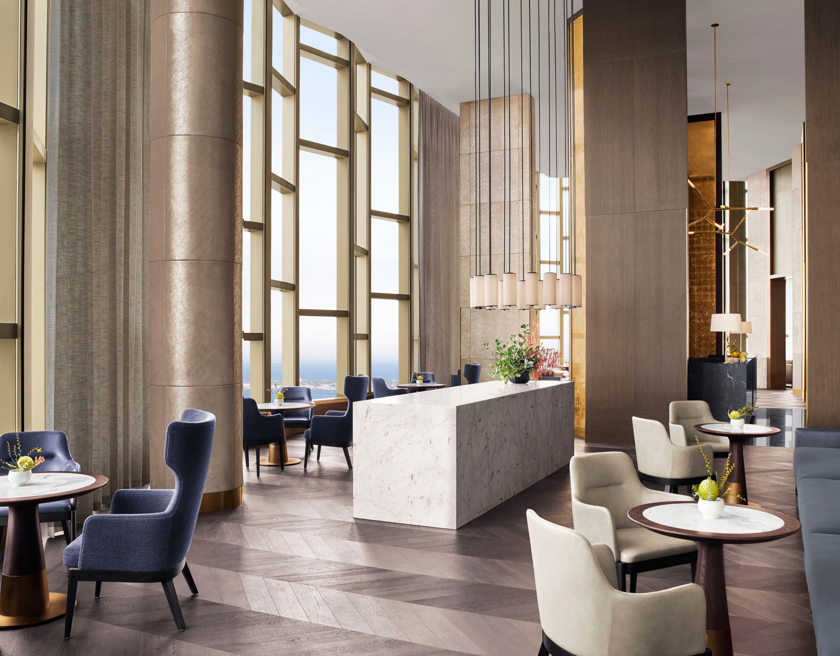 The Ritz-Carlton, Lounge area