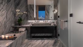 Penthouse bathroom, soaking tub