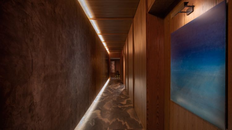 Spa Corridor at The Ritz-Carlton  Spa 