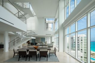 Penthouse Dining and Living Room