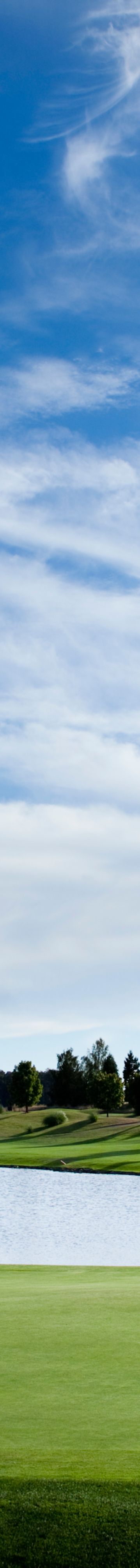 Morning Golf Scenary