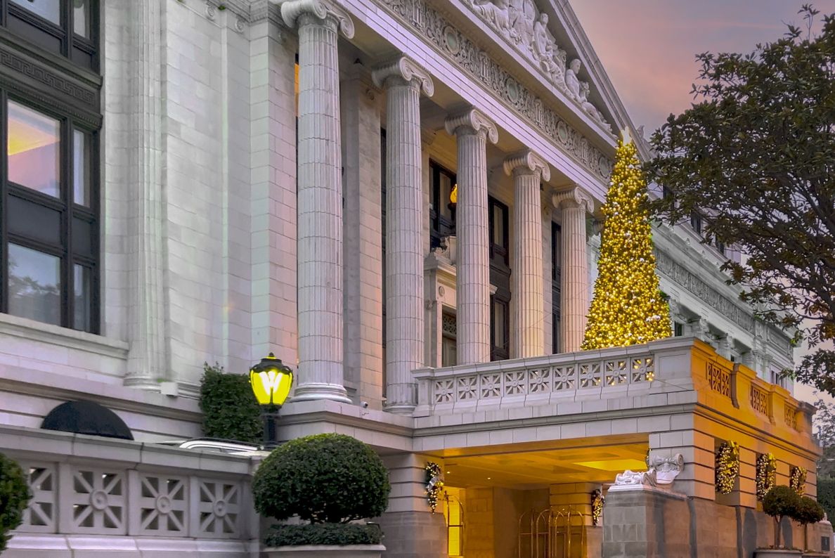 Christmas Tree at Ritz-Carlton, San Francisco