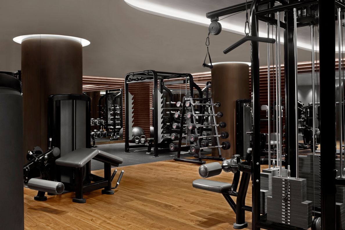 The well-equipped Fitness Centre