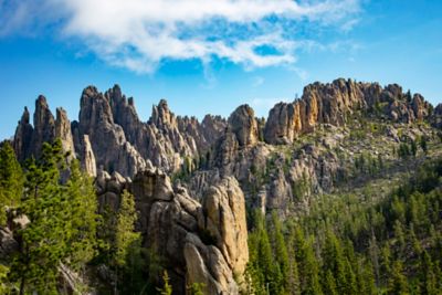 A beautiful formation of granite spires