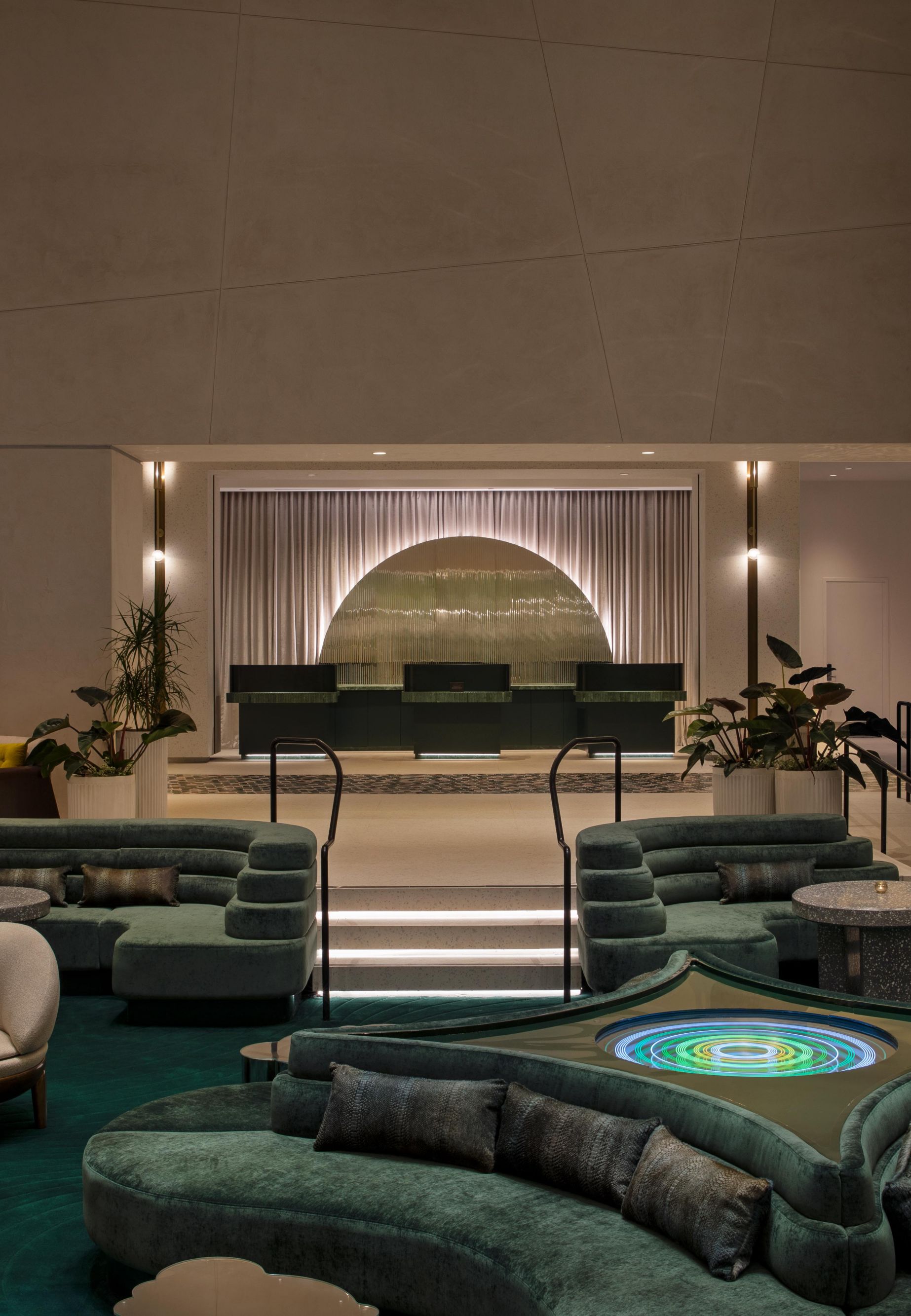 Conversation Pit and Chec