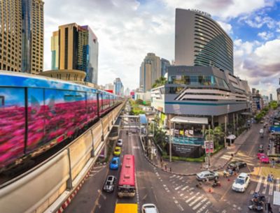Exterior of hotel on sukhumvit road