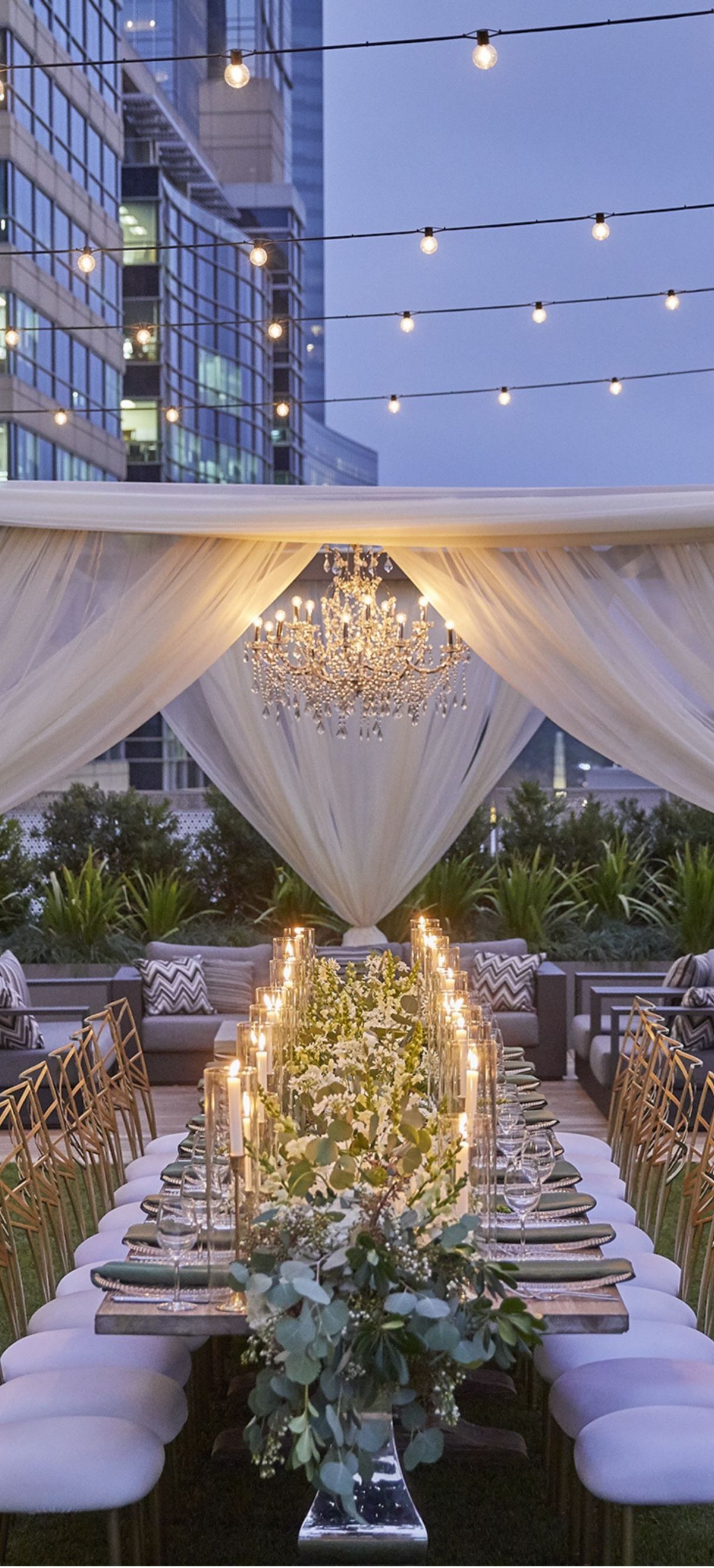 Outdoor wedding 