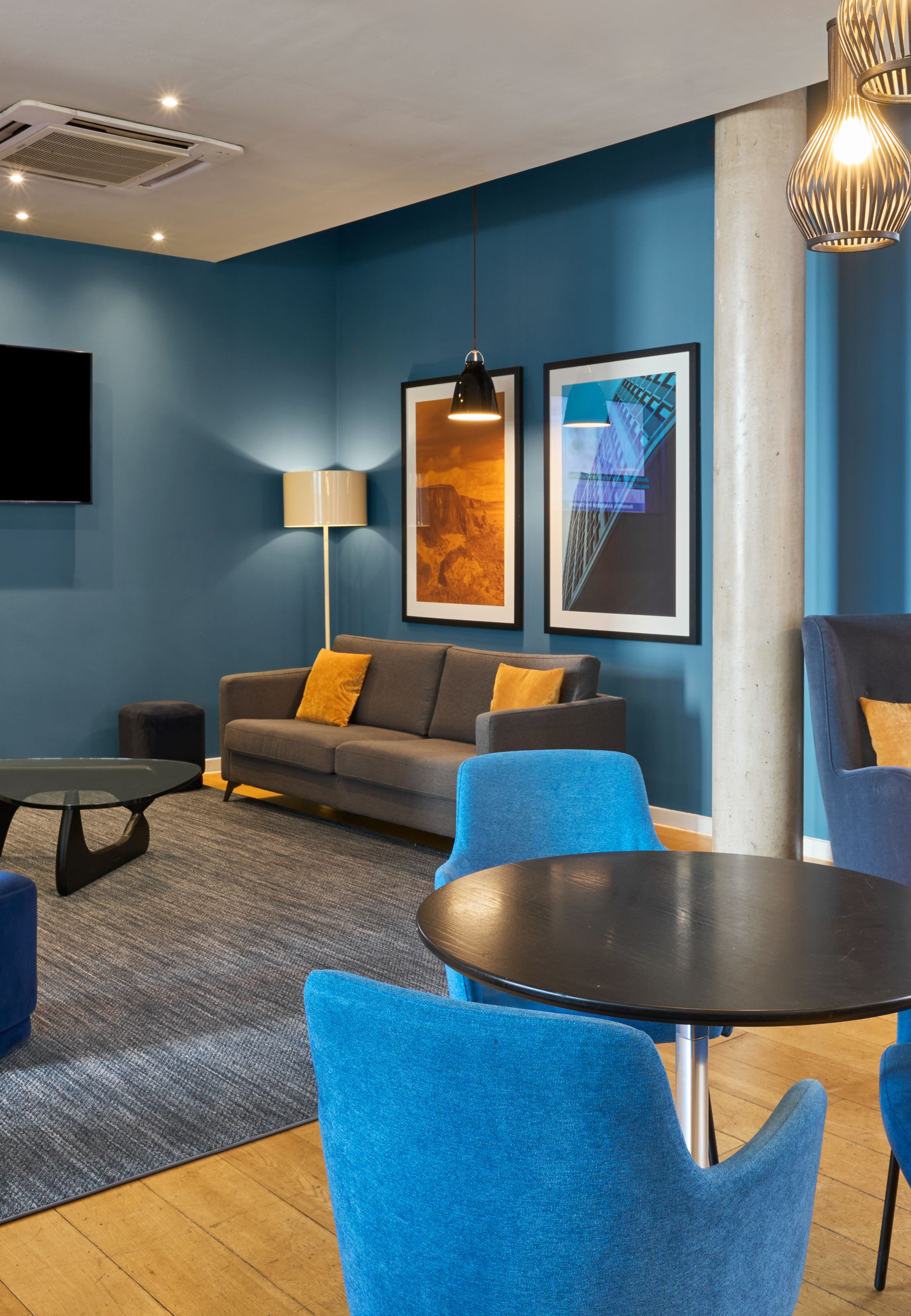 Cardiff lounge area