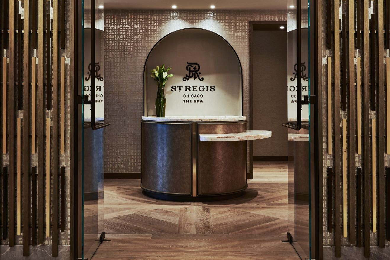The Spa at St. Regis Chicago Entryway