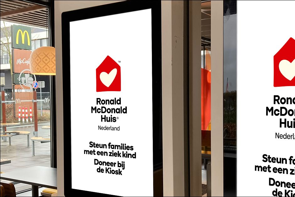 Doneren bij onze Kiosk
