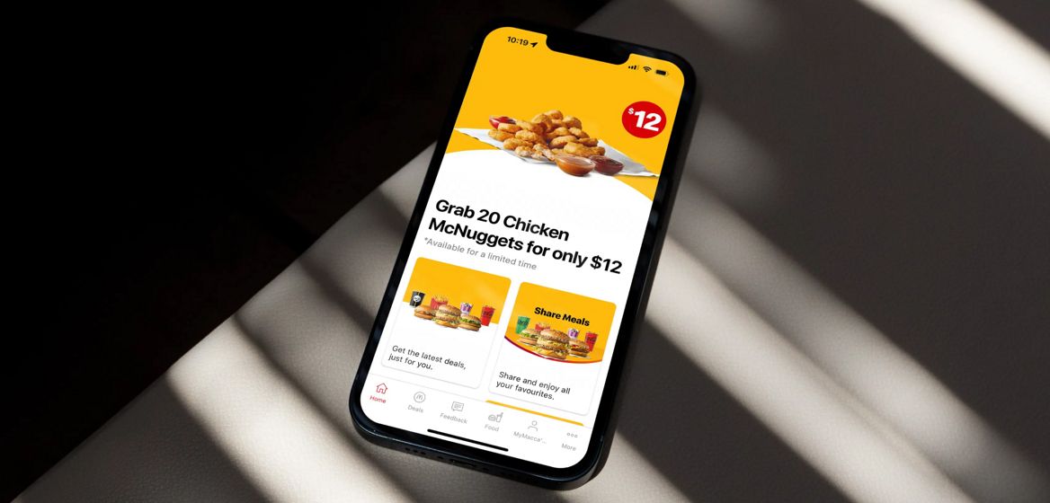 Mobile order pay in app trial