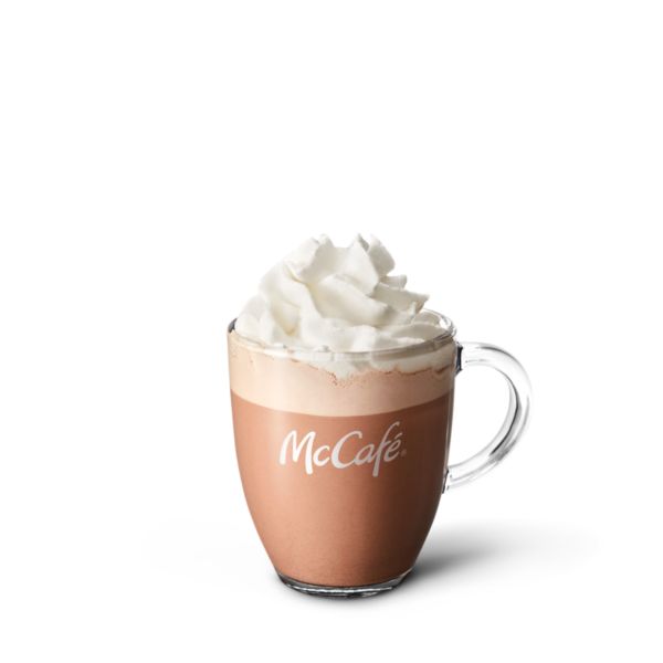 McCafé Hot Chocolate med krem medium