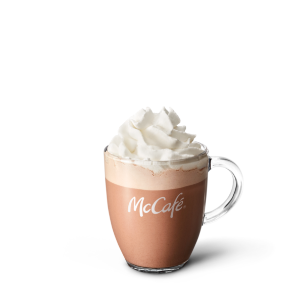 McCafé Hot Chocolate med krem medium