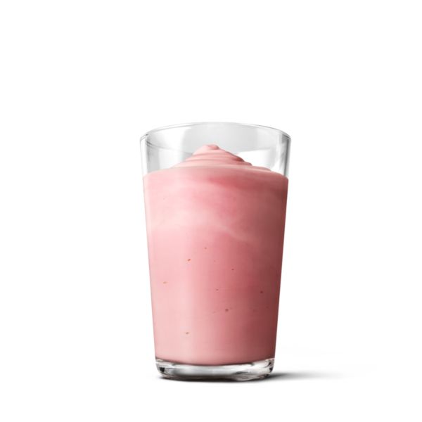Milkshake Jordbær Medium
