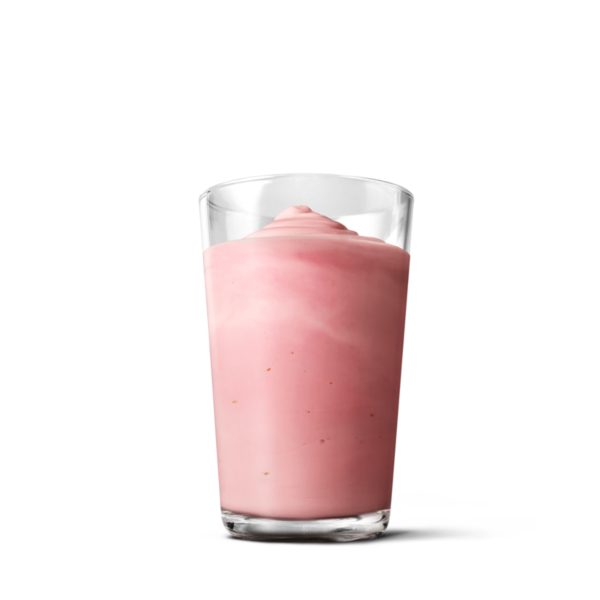 Milkshake Jordbær Medium