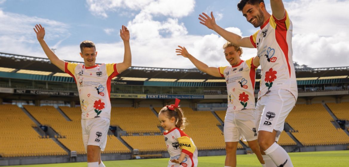 Wellington PHoenix Kicks for a cause