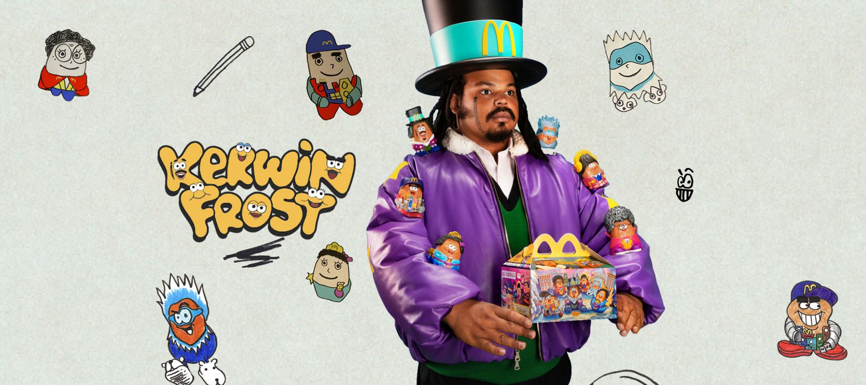 The Kerwin Frost Box McDonald’s Meal + Collectible