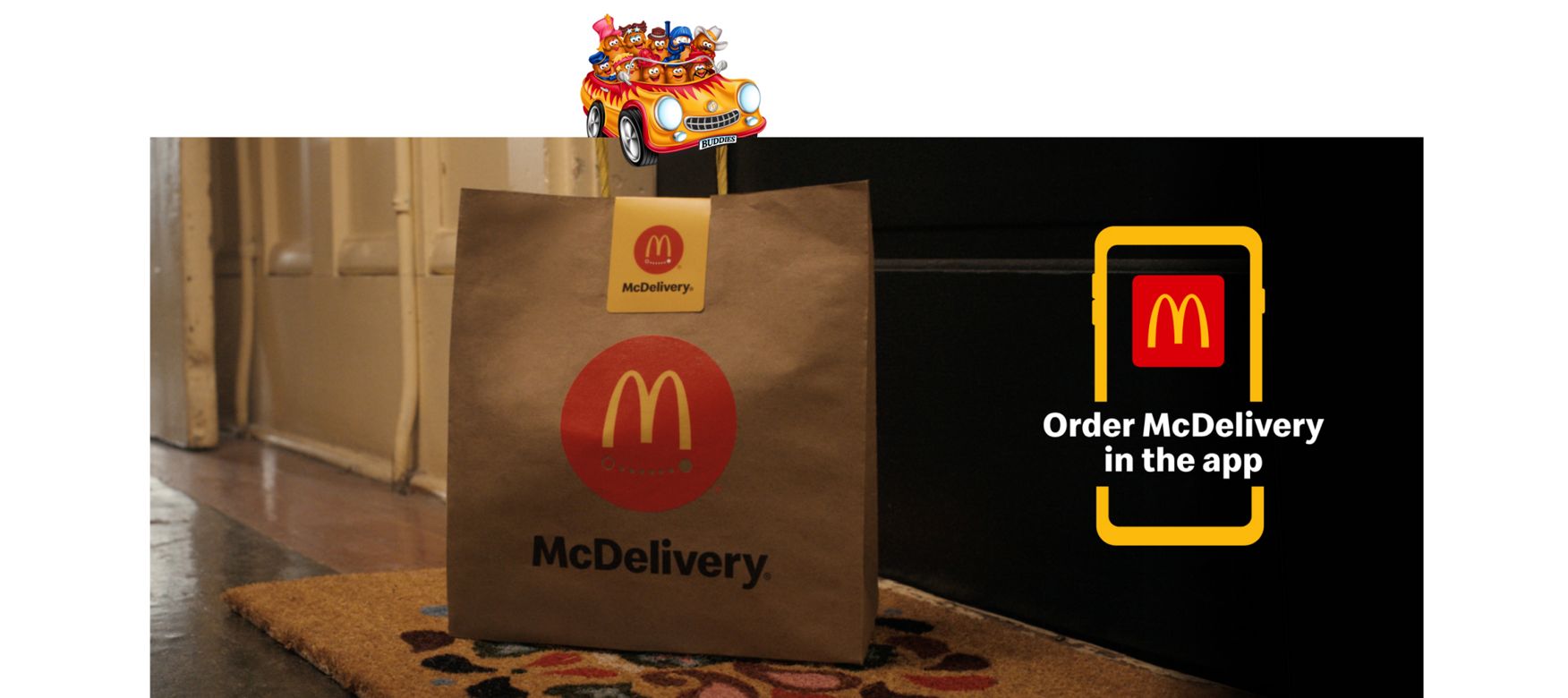 for McDelivery® brought to your doorstep, order McDelivery in the app