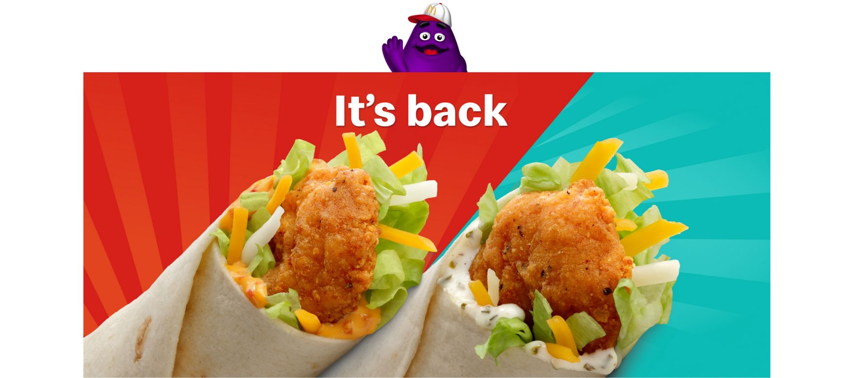 It’s back