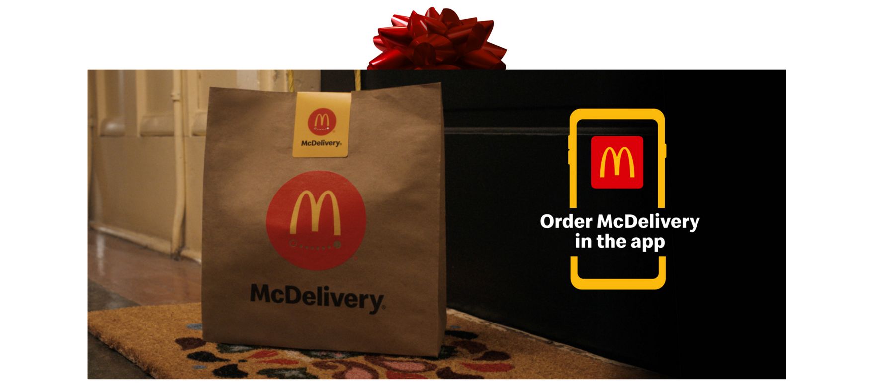 for McDelivery® brought to your doorstep, order McDelivery in the app