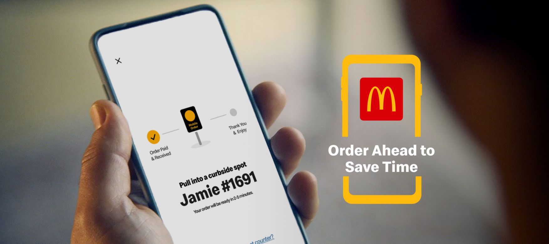 McDonald's App Screenshot