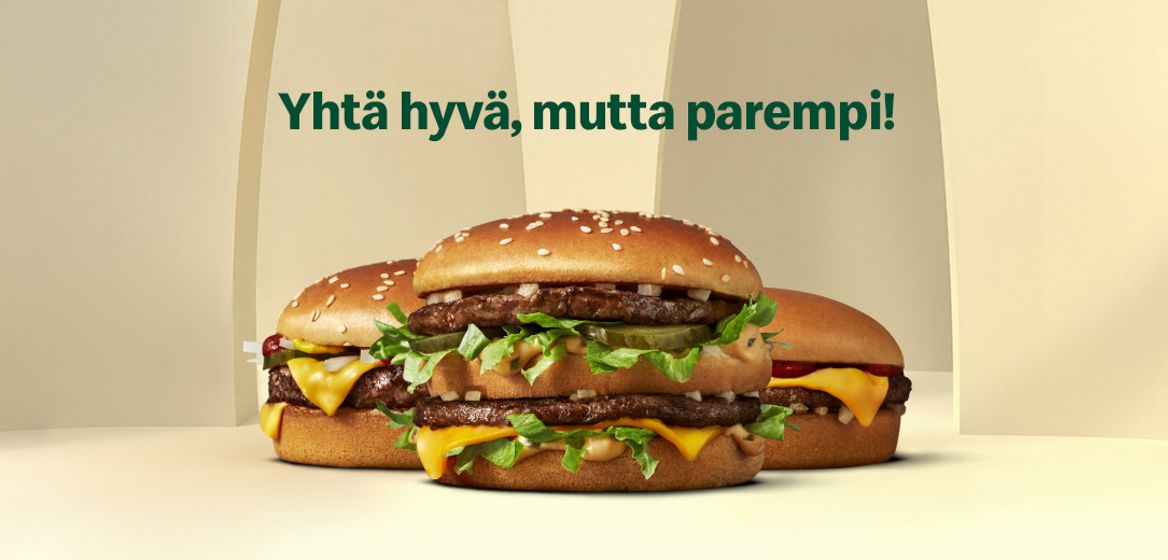 Yhtä hyvä, mutta parempi