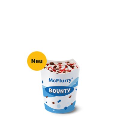 McFlurry® Frozen Yogurt Bounty® Erdbeer-Sauce