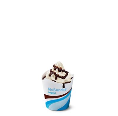 McSundae® Original mit Schoko-Sauce