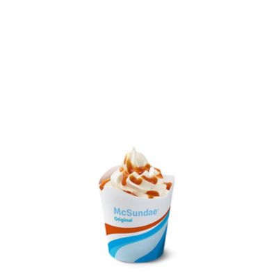 McSundae® Original mit Karamell-Sauce