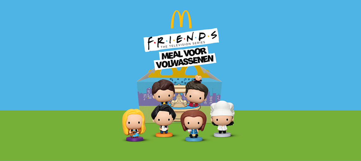 Met wie word jij allemaal Friends?