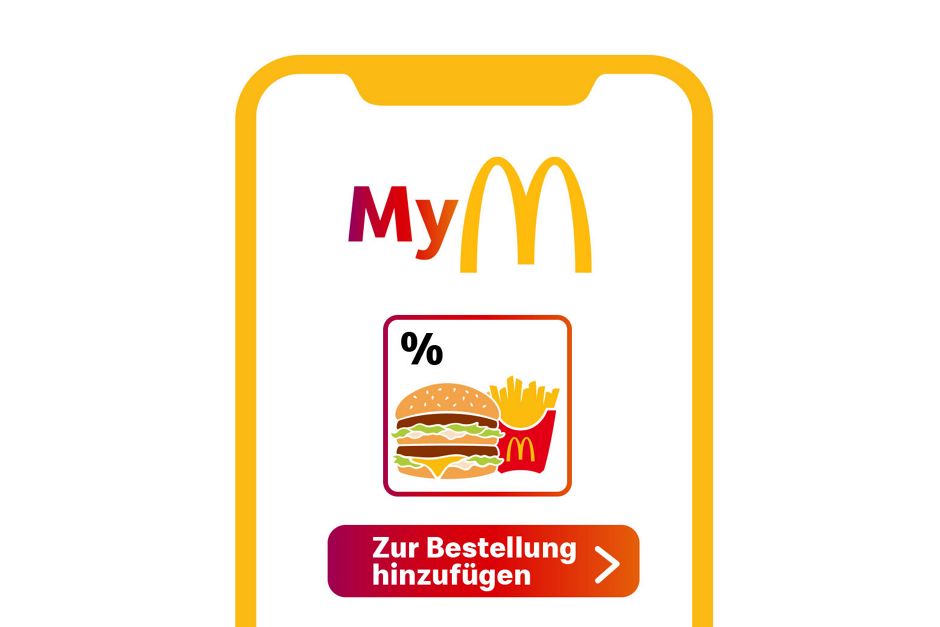 Ein beispielhafter Prämiencoupon mit dem Button "Zur Bestellung hinzufügen"