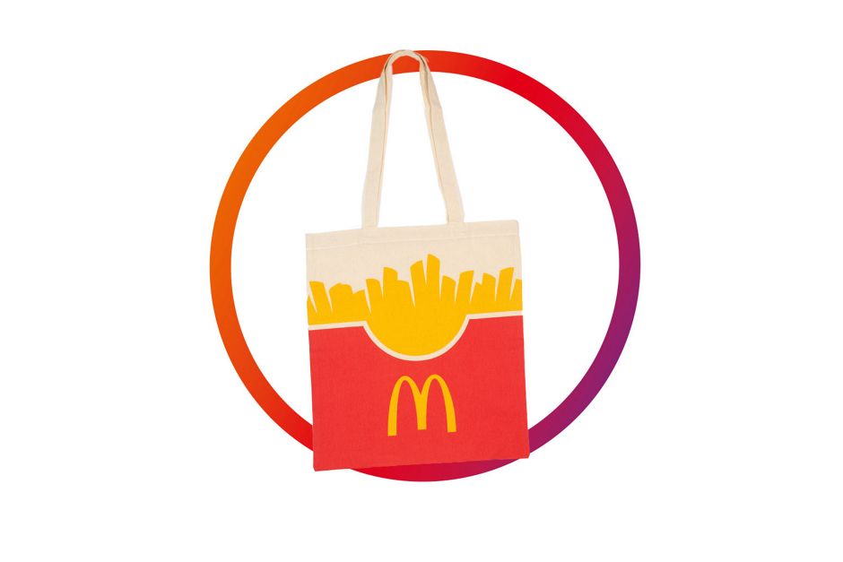 Abbildung exklusive Prämien McDonald’s Tasche