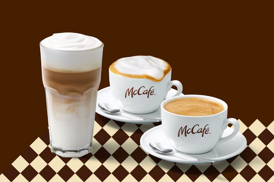 Latte Macchiatto, Cappuccino, Café Crema