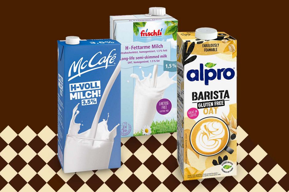 Milch und Milchalternativen