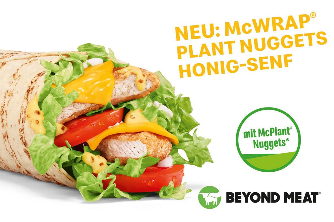 McWrap® Plant Nuggets* Honig-Senf**