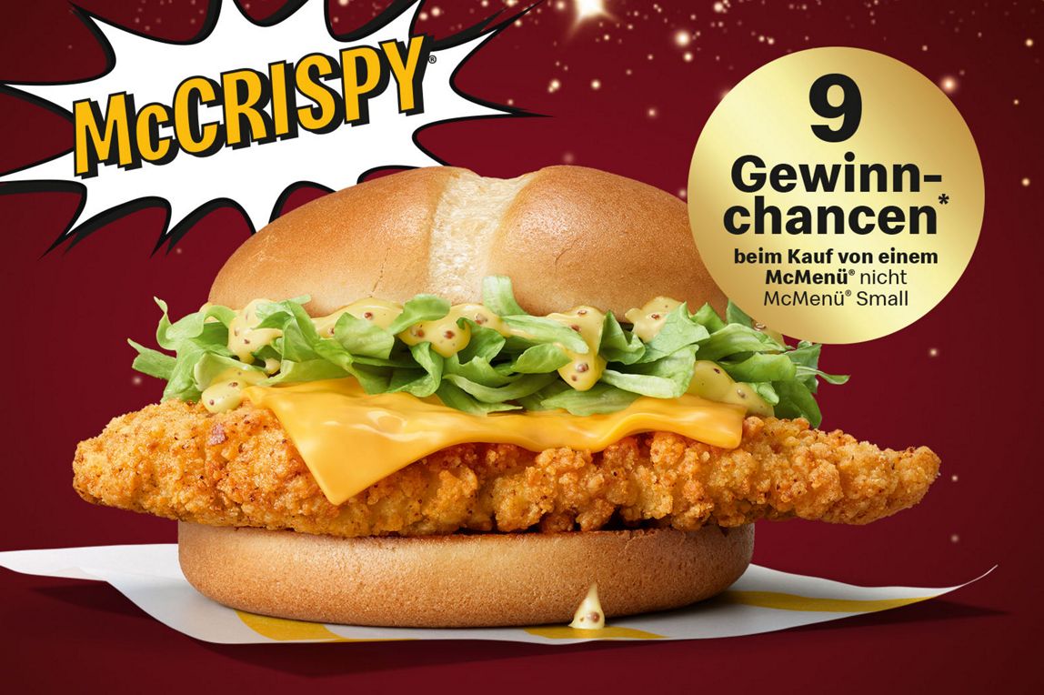 McCrispy und Störer mit 9 Gewinnchancen