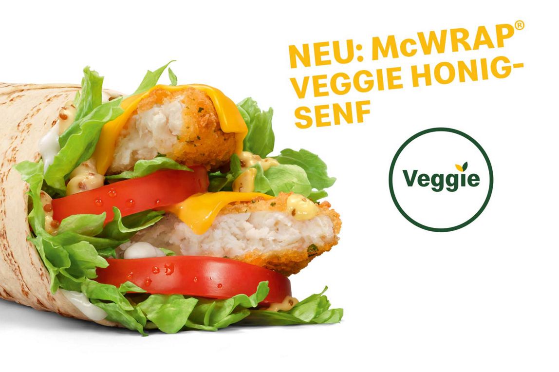 McWrap® Veggie Honig-Senf
