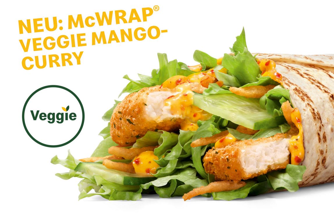 McWrap® Veggie Mango-Curry