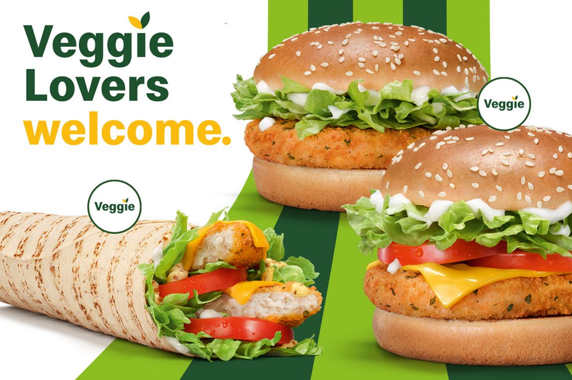 Geschmack, den du liebst. Auch in veggie.