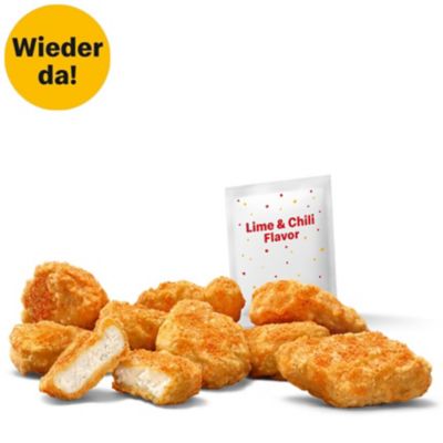 9 Shaker Chicken McNuggets Lime & Chili Flavor